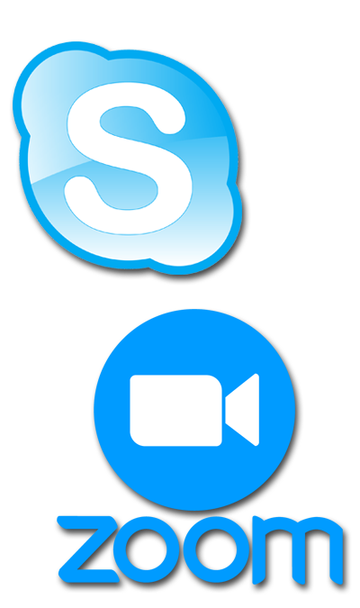 Video consultation using Skype or Zoom