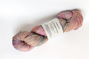 100% Bluefaced Leicester The Weathered Fairy - peach, pink and grey